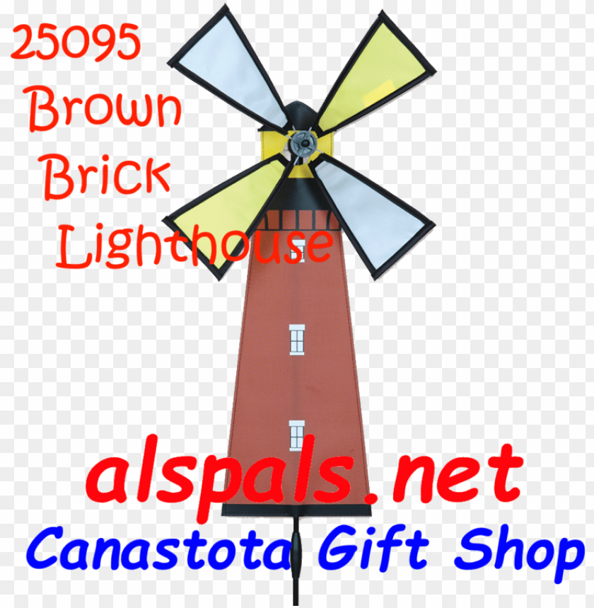 brown brick lighthouse petite & whirly wing spinner - premier kites white shoal lighthouse spinner, kite