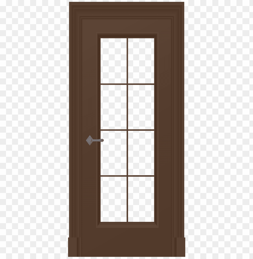 brown, door