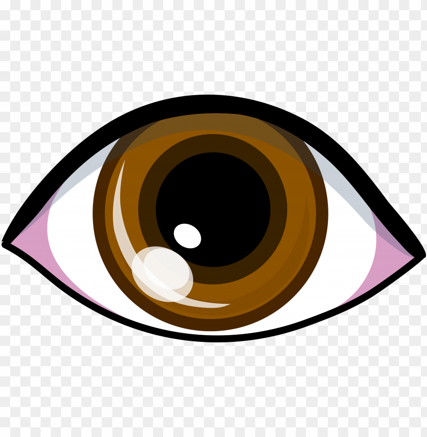 free PNG brown eye logo design - brown eye clipart PNG image with transparent background PNG images transparent