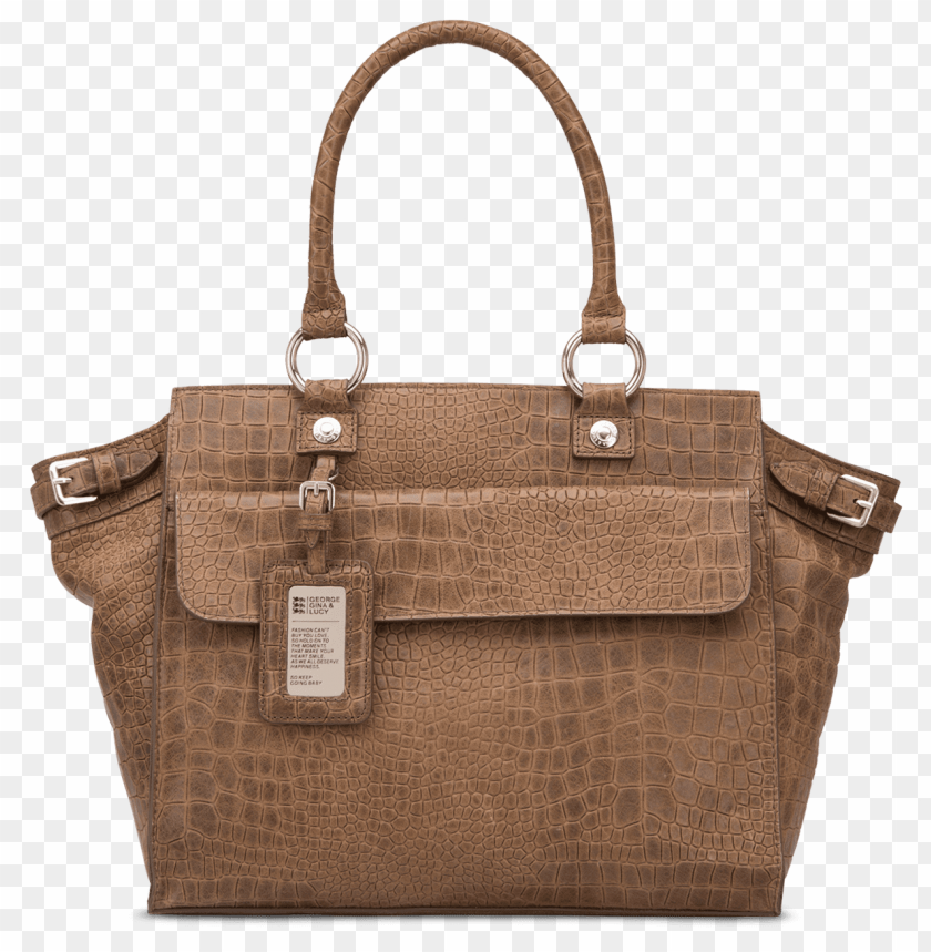 brown, handbag