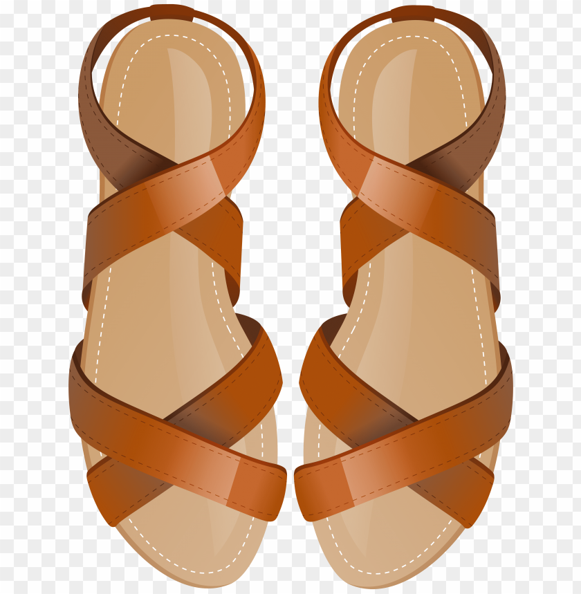 brown, sandals