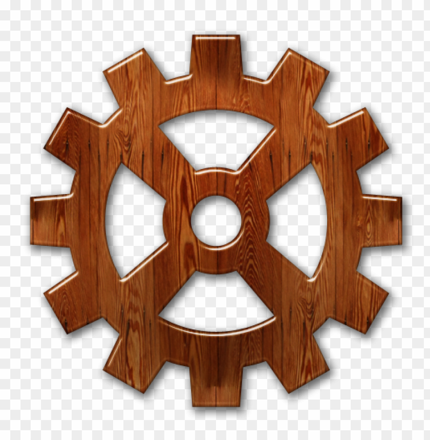 free PNG brown wooden gear icon PNG image with transparent background PNG images transparent