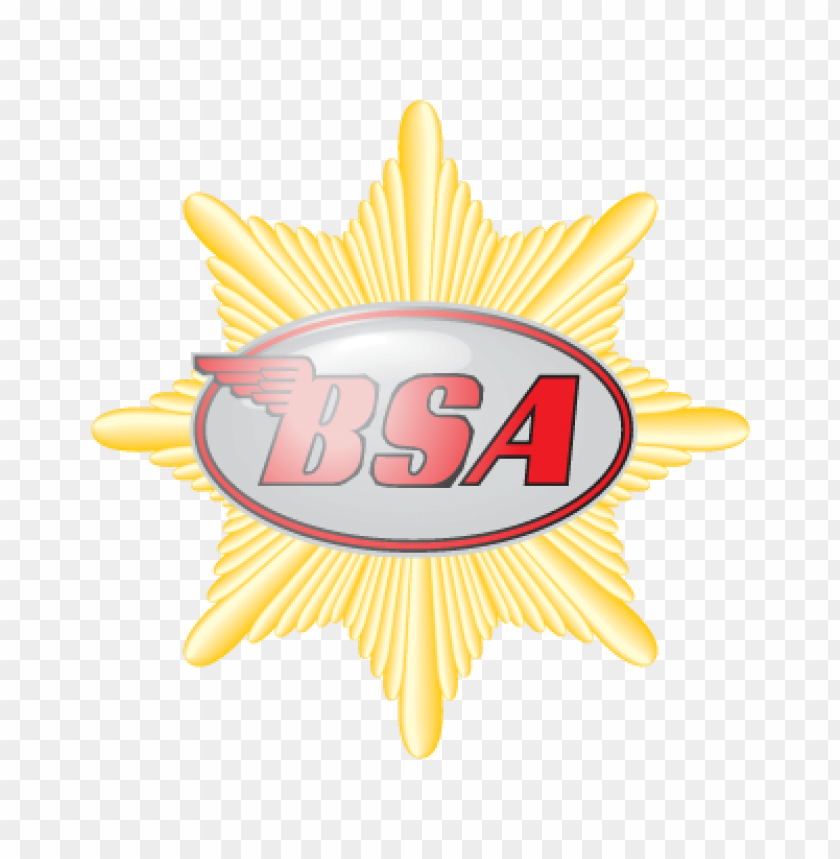  bsa motorcycles logo vector free - 466617