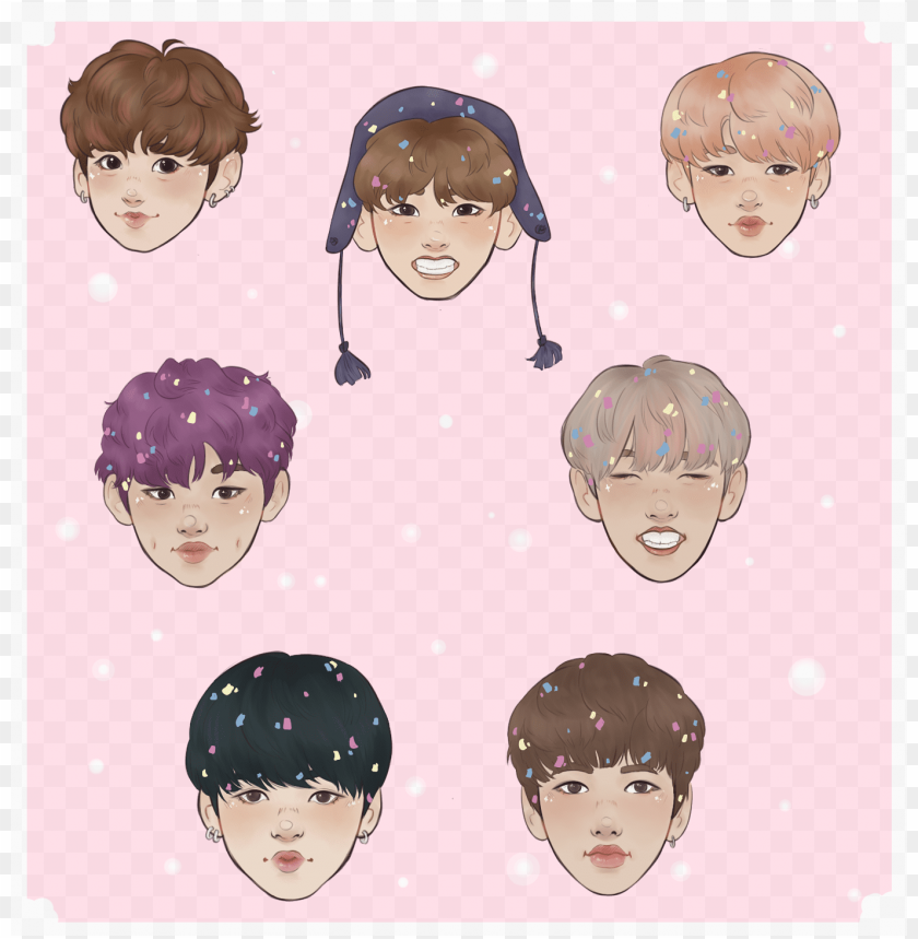 bts spring day stickers indivdual bts stickersd png image with transparent background toppng