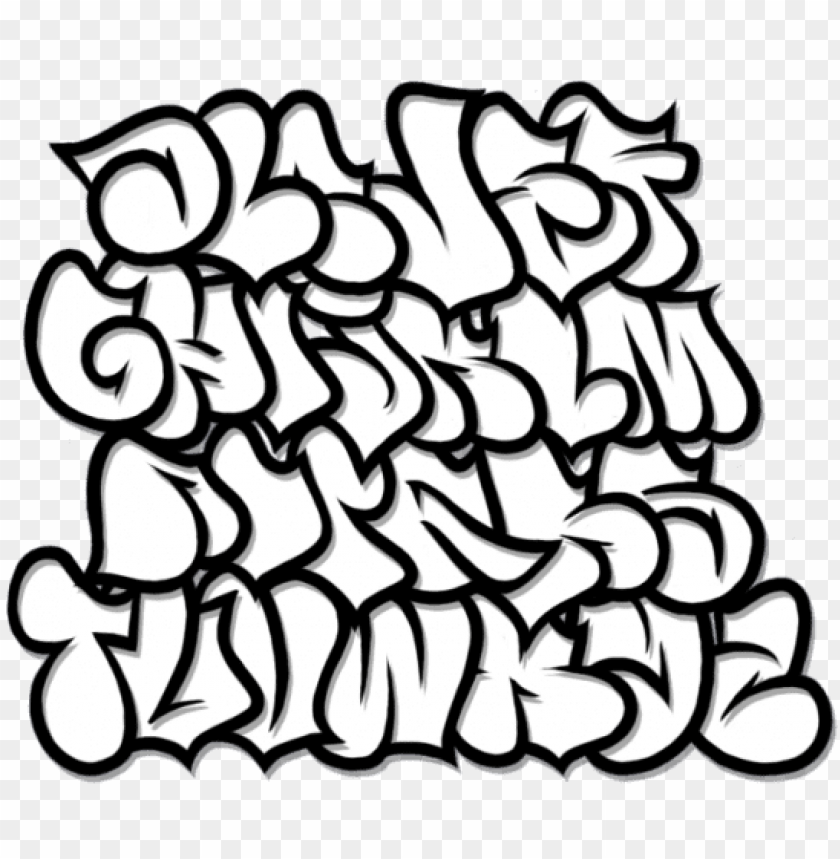 Bubble Letter Fonts Design Oct Fat Alphabet Vandalism Graffiti Letters Bubble PNG Image With Transparent Background