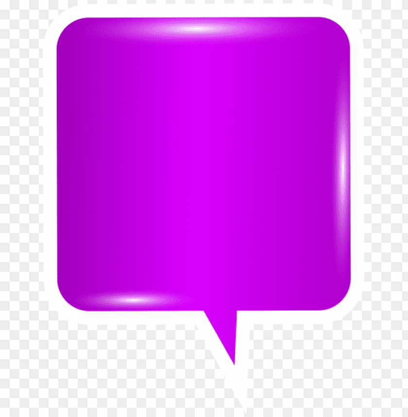 bubble speech purple clipart png photo - 54003