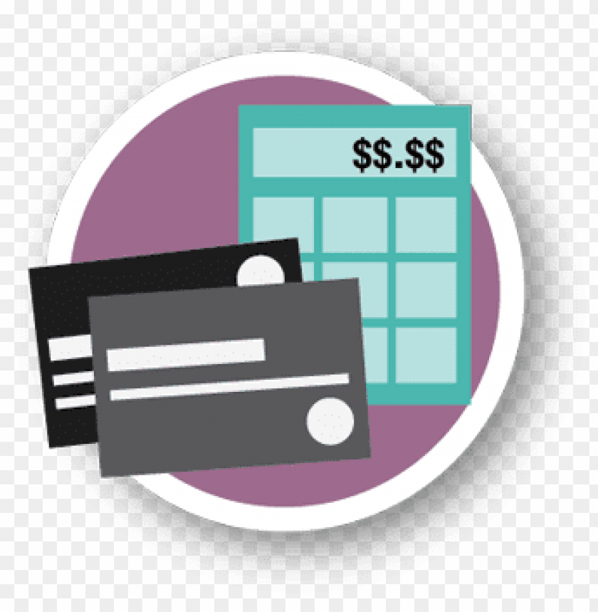 budget credit counseling icon credit management icon png - Free PNG Images ID 126706