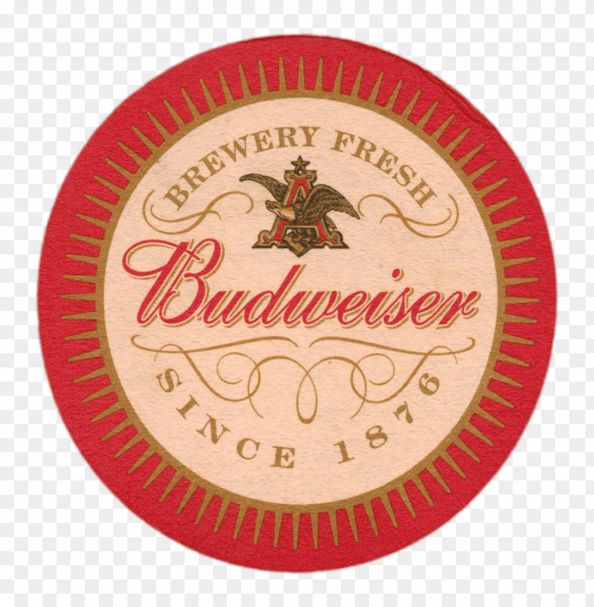 miscellaneous, beer coasters, budweiser beer coaster, 
