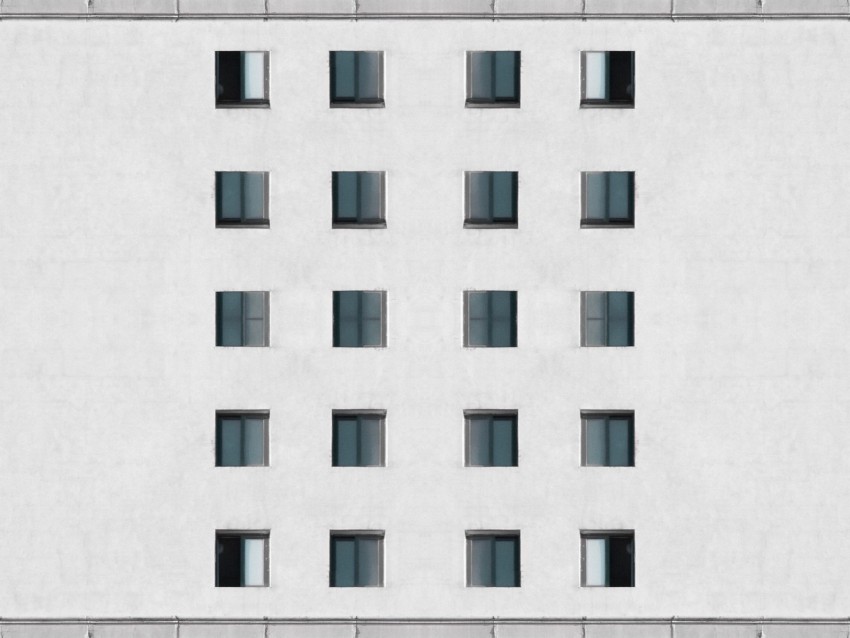 building, facade, architecture, windows, wall, white