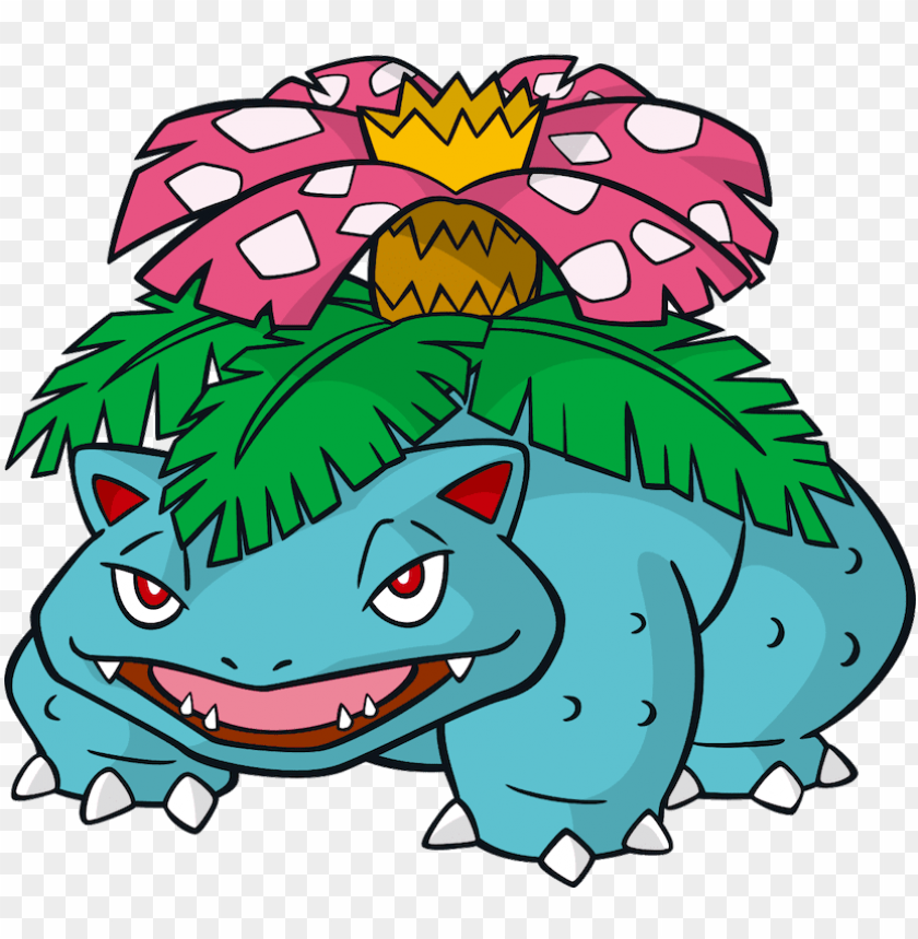 Bulbasaur A Seed Pokemon Is The Grass And Poison Pokemons Venusaur Png Image With Transparent Background Toppng