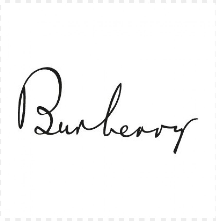  burberry clothing logo vector - 461874