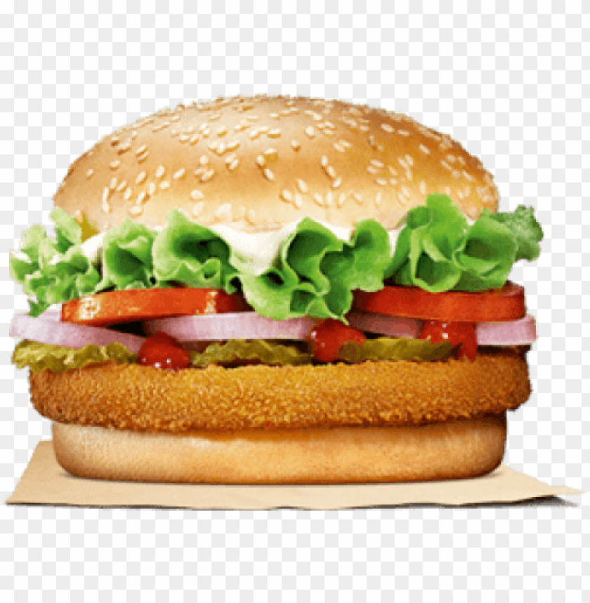 free PNG burger king veggie burger PNG image with transparent background PNG images transparent