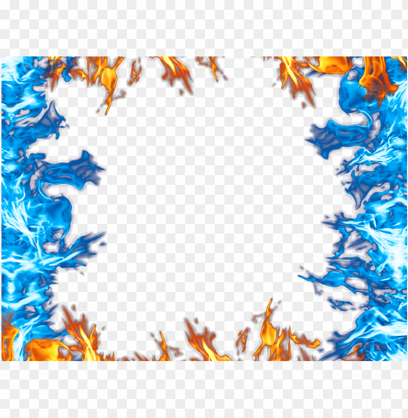 Burning Fire Png Background - Fire Border PNG Transparent With Clear Background ID 186089