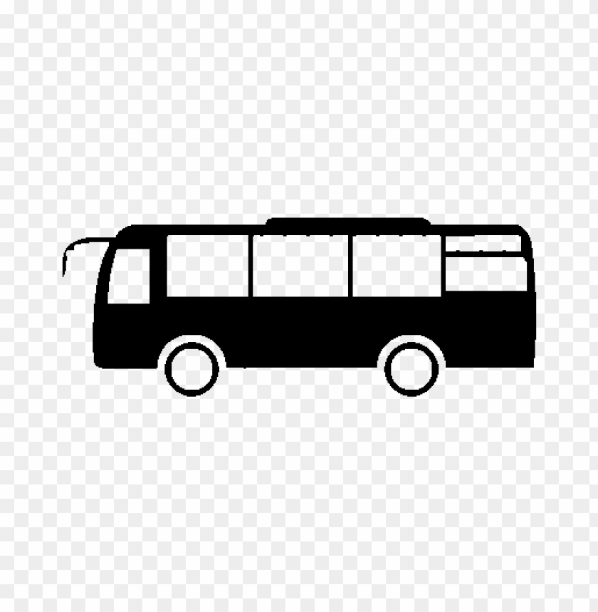 bus autocar autobus black icon PNG image with transparent background@toppng.com