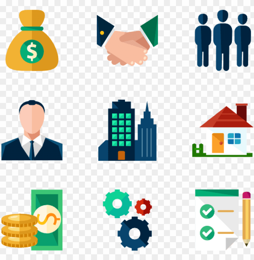 Business 60 Icons - Iconos Ventas PNG Transparent Background