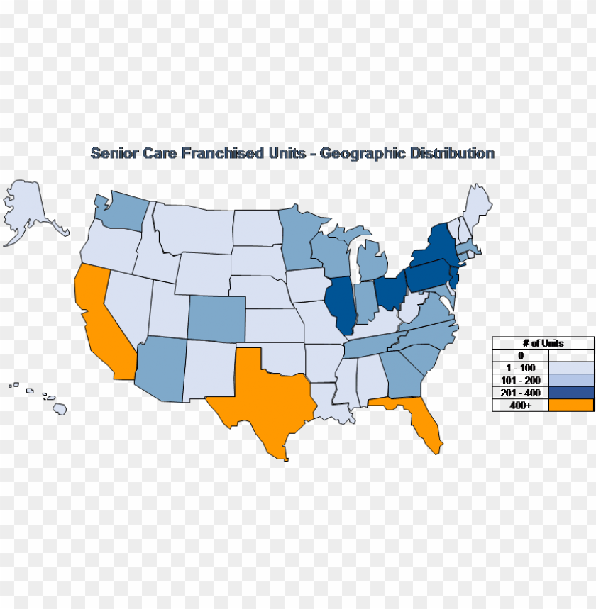 business is booming for senior care franchise suicide map usa PNG transparent with Clear Background ID 385084