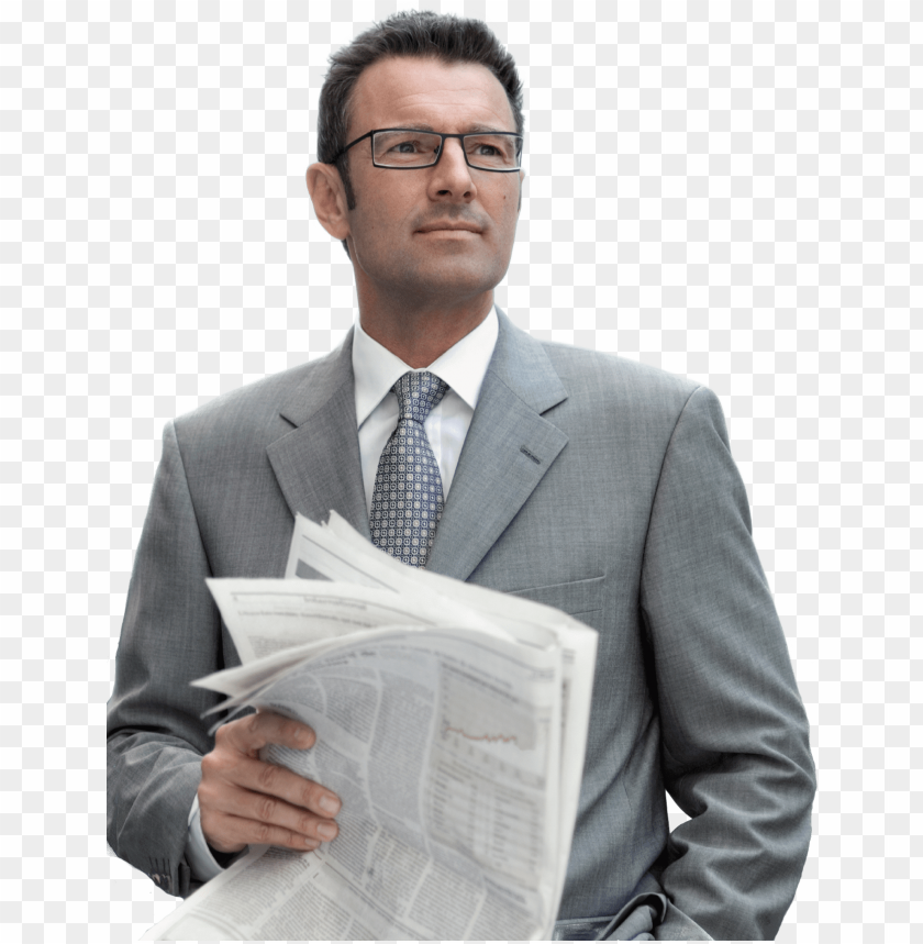 Transparent background PNG image of business man - Image ID 25230