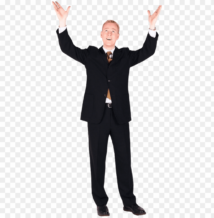 Transparent background PNG image of business man - Image ID 25355
