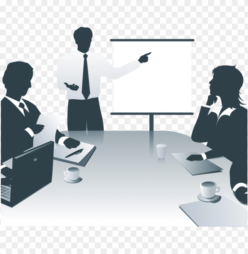 Business Presentation Information Clip Art Vector Business - Women In Business Meeting Clipart PNG Image With Transparent Background