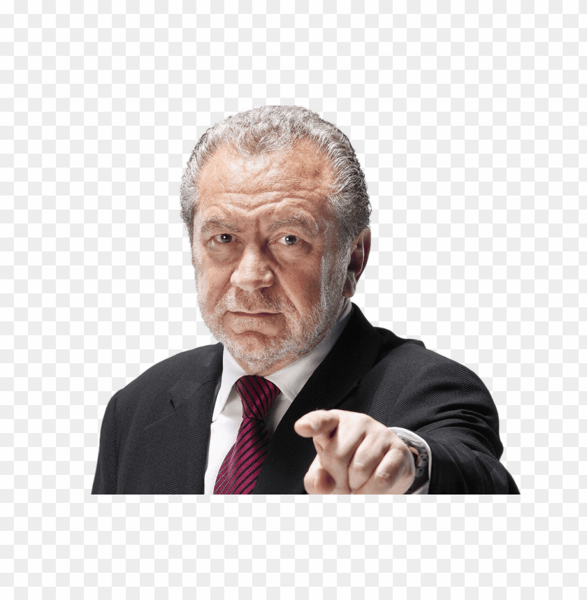 Transparent background PNG image of businessman pointing in camera - Image ID 28001