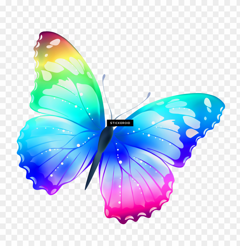 free PNG butterflies butterfly - butterfly canvas lunch tote PNG image with transparent background PNG images transparent