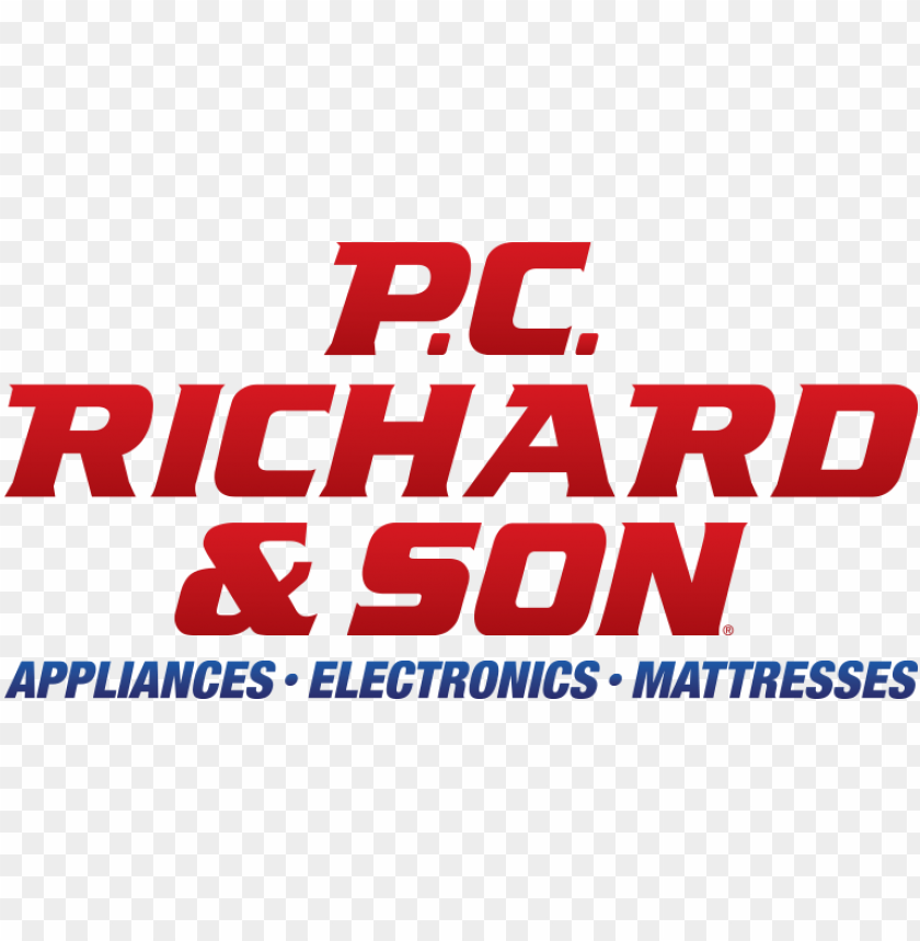 C Richard Son - Pc Richards And Sons Logo PNG Transparent Background