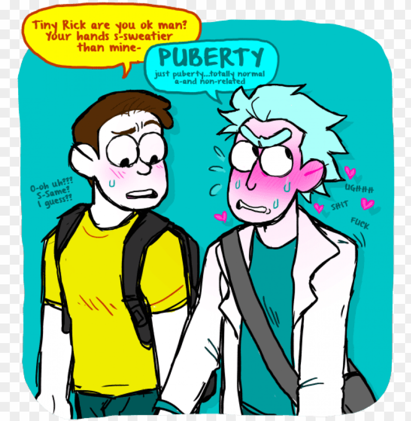 C137cest Part 2 Tiny Rick X Morty Tiny Rick X Morty Fanart PNG Image With Transparent Background@toppng.com