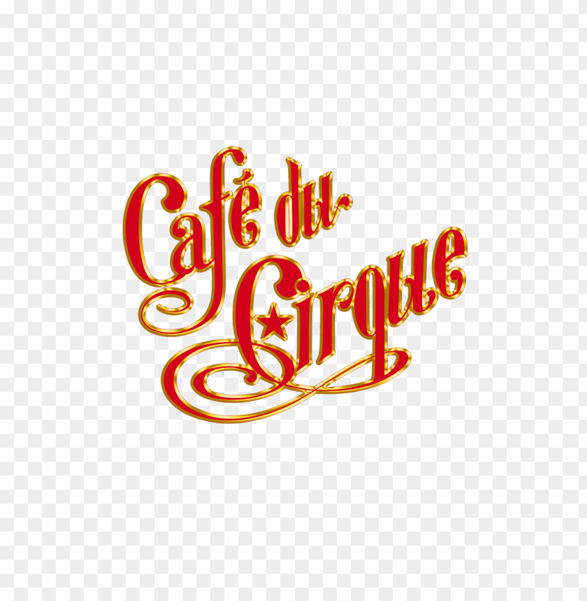 miscellaneous, circus, cafe du cirque logo bouglione, 
