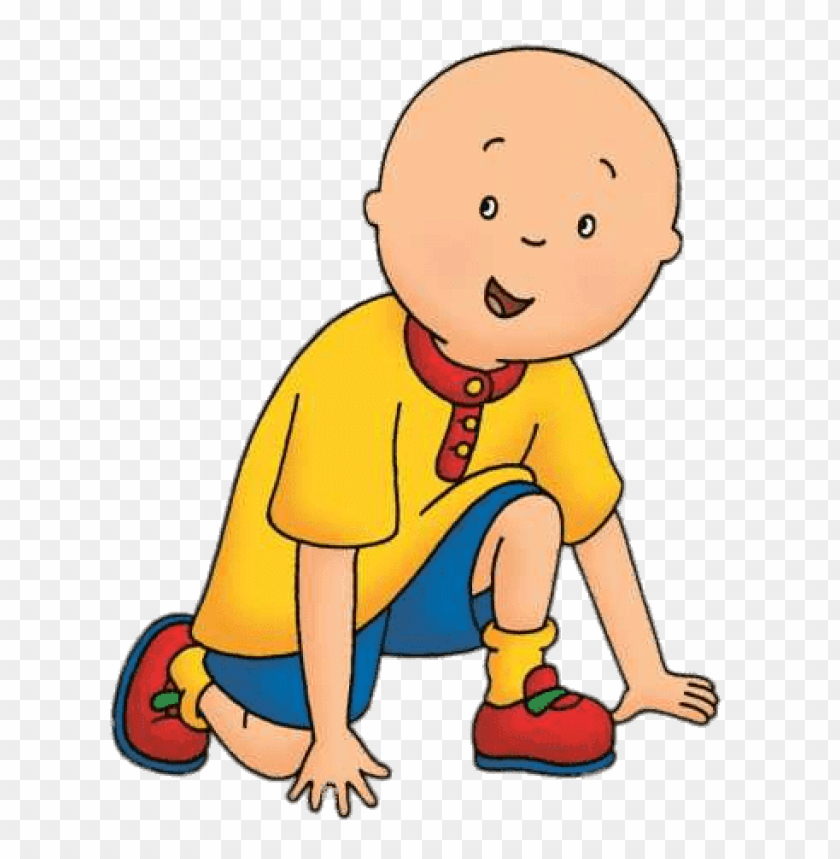 Download Caillou Ready To Sprint Clipart Png Photo Toppng