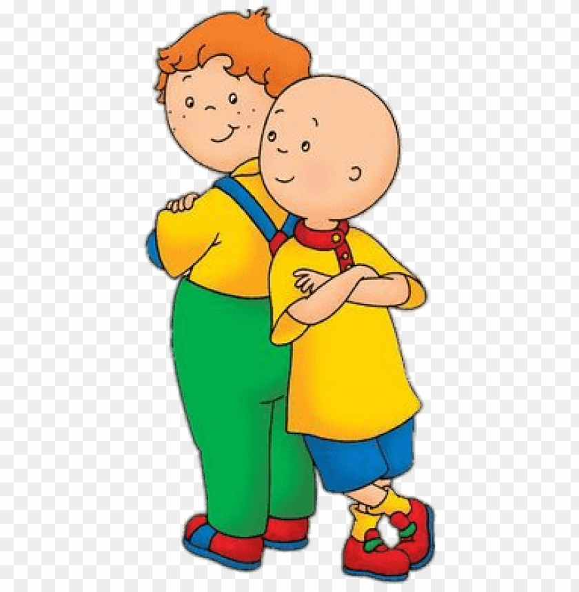 Download Caillou With A Friend Clipart Png Photo Toppng