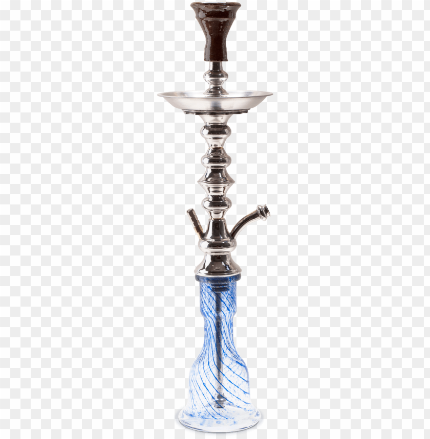 Cairo Hookah - Twisted Blue - Decanter PNG Transparent With Clear Background ID 285550