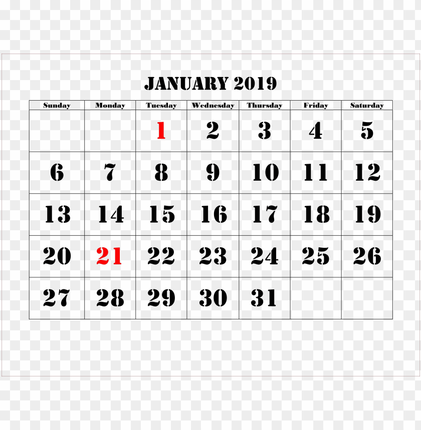 calendar 2019 png png images background -  image ID is 38002