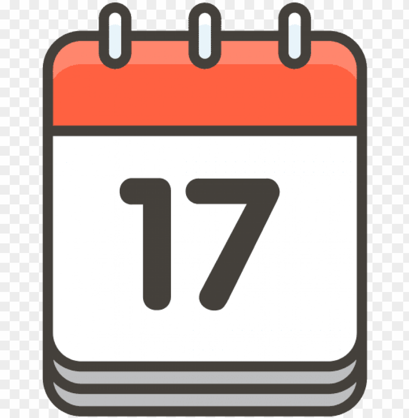 Calendar Emoji Emoji Calendrier PNG Image With Transparent Background 