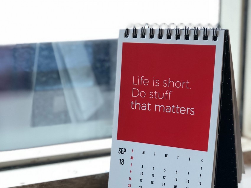 calendar, inscription, motivation, incentive, advice