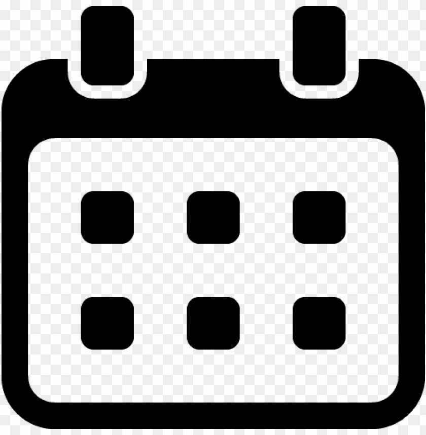 calender PNG transparent with Clear Background ID 101942