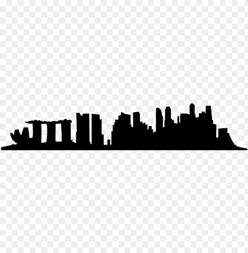 Calgary Skyline Silhouette PNG Transparent With Clear Background ID ...