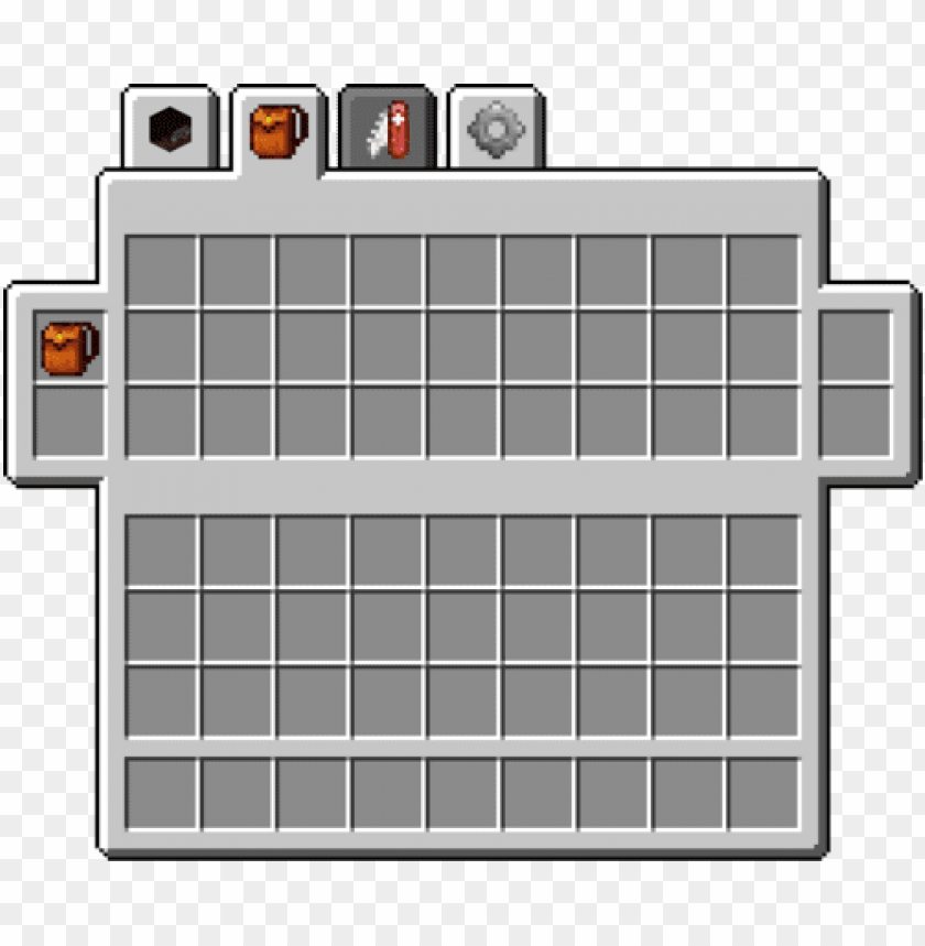 Campinginv Backpack Minecraft Inventory Tabs Png Image With Transparent Background Toppng