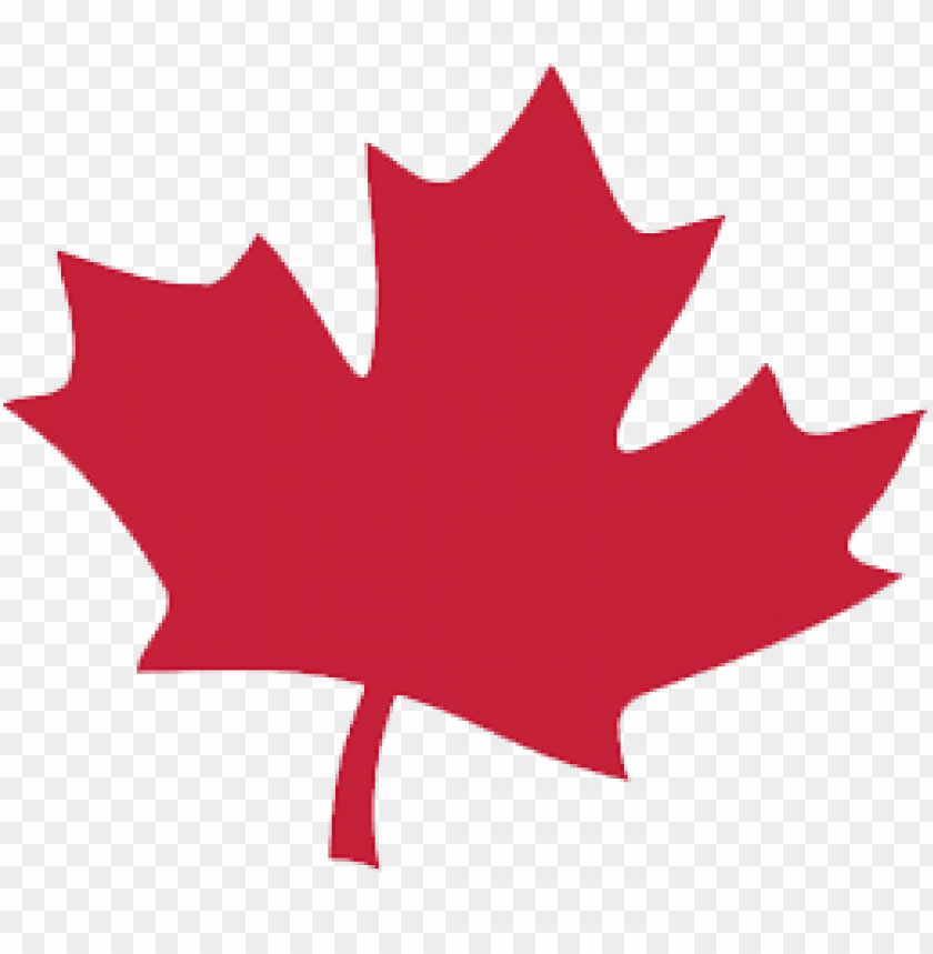 PNG image of canada leaf png with a clear background - Image ID 8849