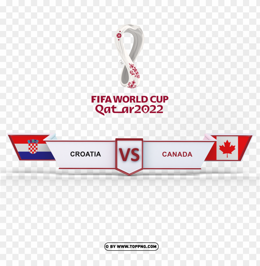 canada vs croatia fifa 2022 image transparent background | TOPpng