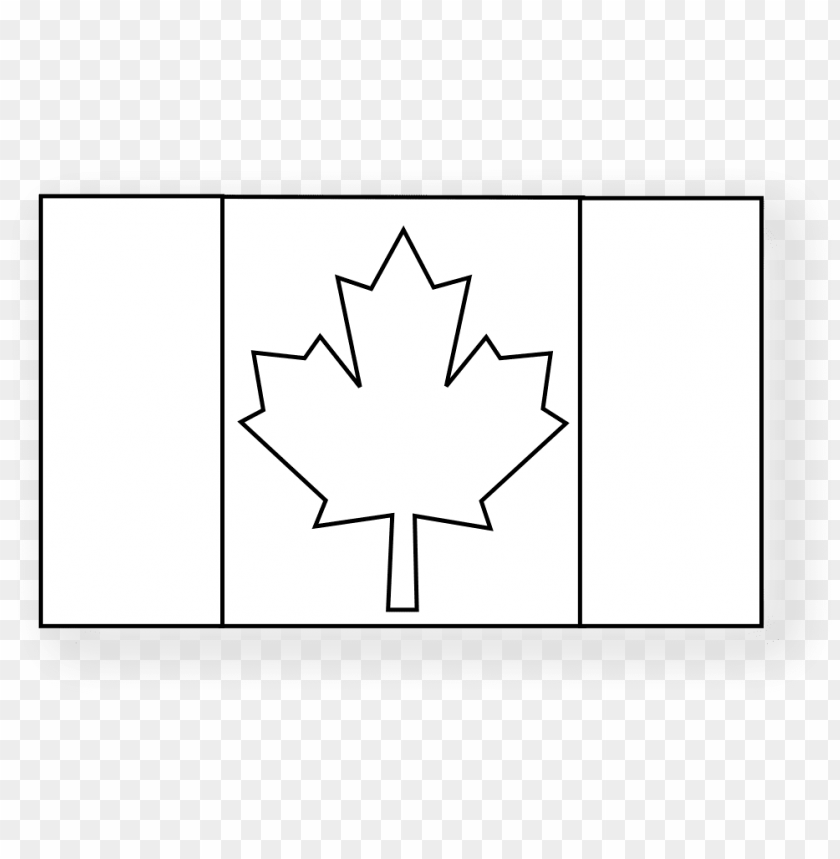 Canadian Flag Line Art PNG Transparent With Clear Background ID 82947 