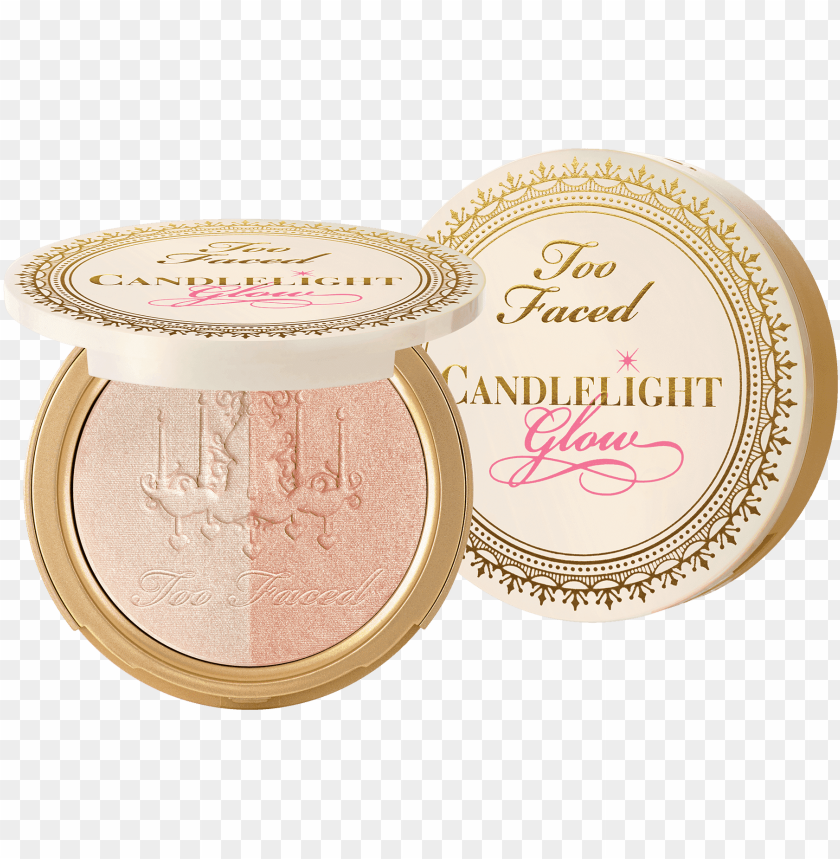 candlelight glow powder- warm glow - too faced 'candlelight' glow powder 12g, rosy glow PNG image with transparent background@toppng.com