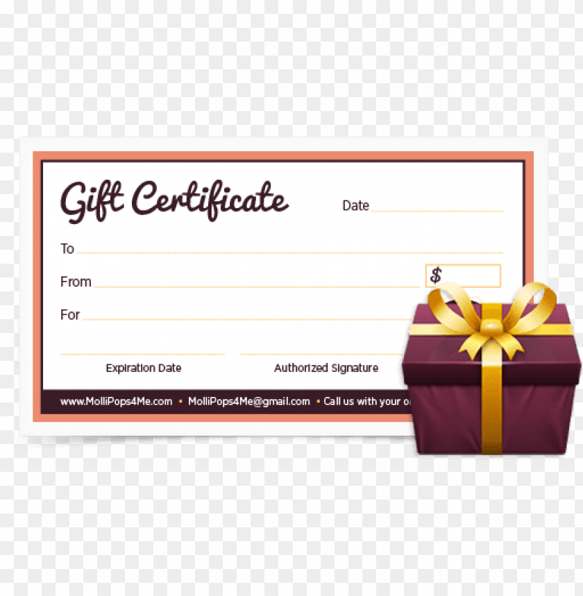 Candles And Cake Birthday Gift Certificate Template Happy Birthday Gift Voucher PNG Image With