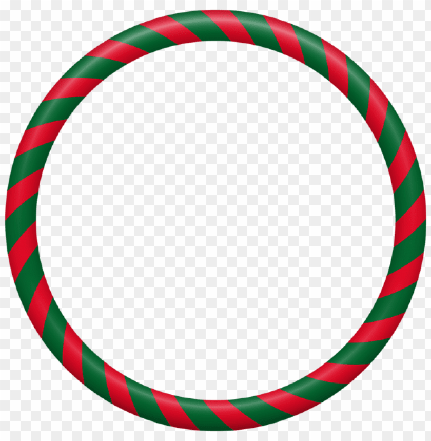 candy cane christmas border frame PNG Images 41119