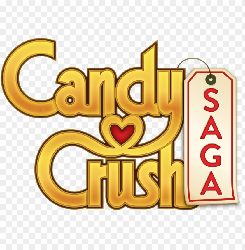 Candy Crush Saga Logo PNG Image With Transparent Background