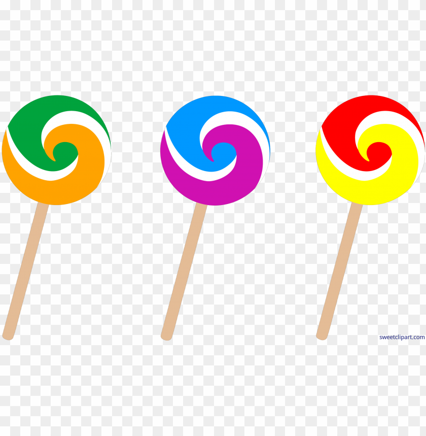 candy swirl lollipops clip art transparent background candy clipart PNG transparent with Clear Background ID 195089