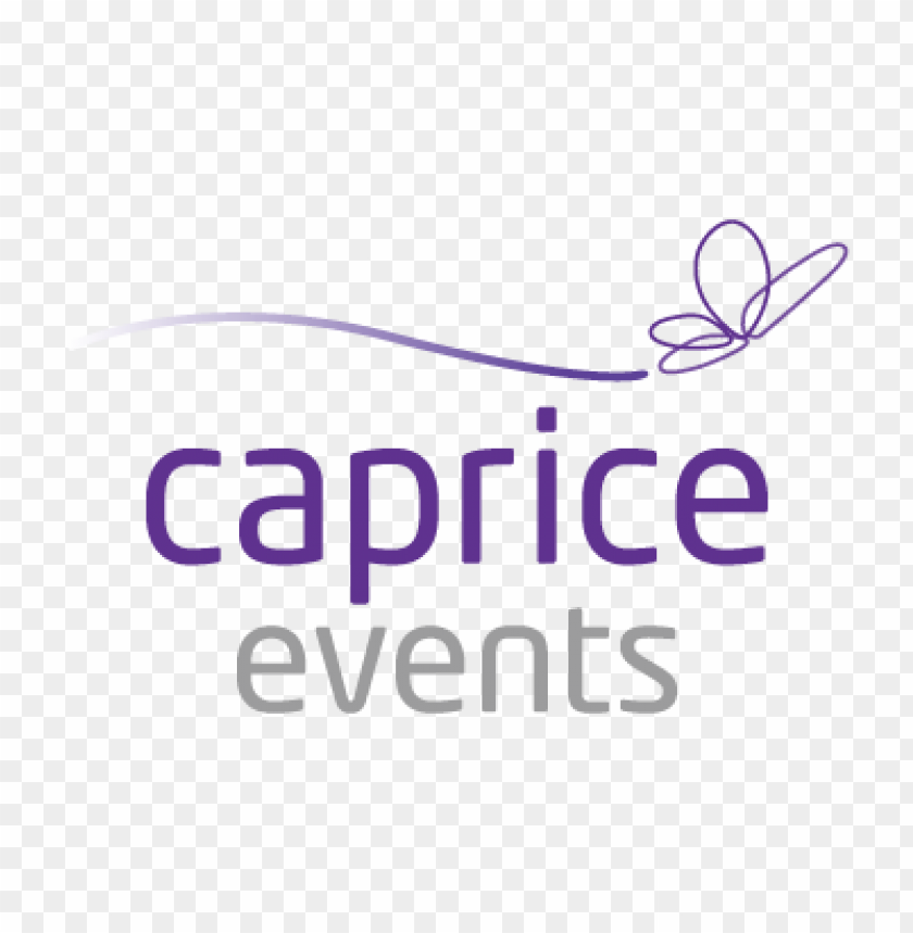  caprice events logo vector free download - 466394