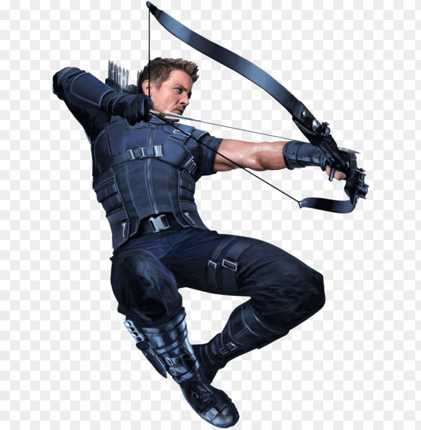 captain america civil hawkeye png by imangelpeabody - hawkeye PNG image with transparent background@toppng.com