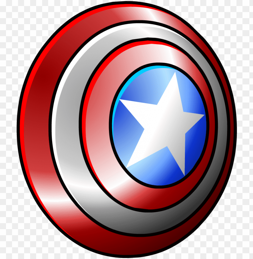 captain america shield - captain america shield PNG image with transparent background@toppng.com