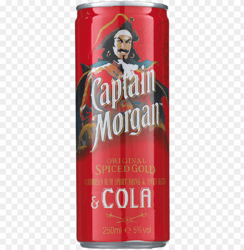 Captain Morgan Rum Cola 25 Cl Caffeinated Drink Png Image With Transparent Background Toppng - roblox bloxy cola png