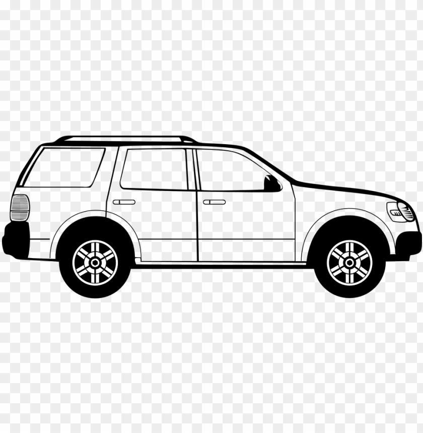 car clipart side view png car clipart black and white PNG transparent with Clear Background ID 189484